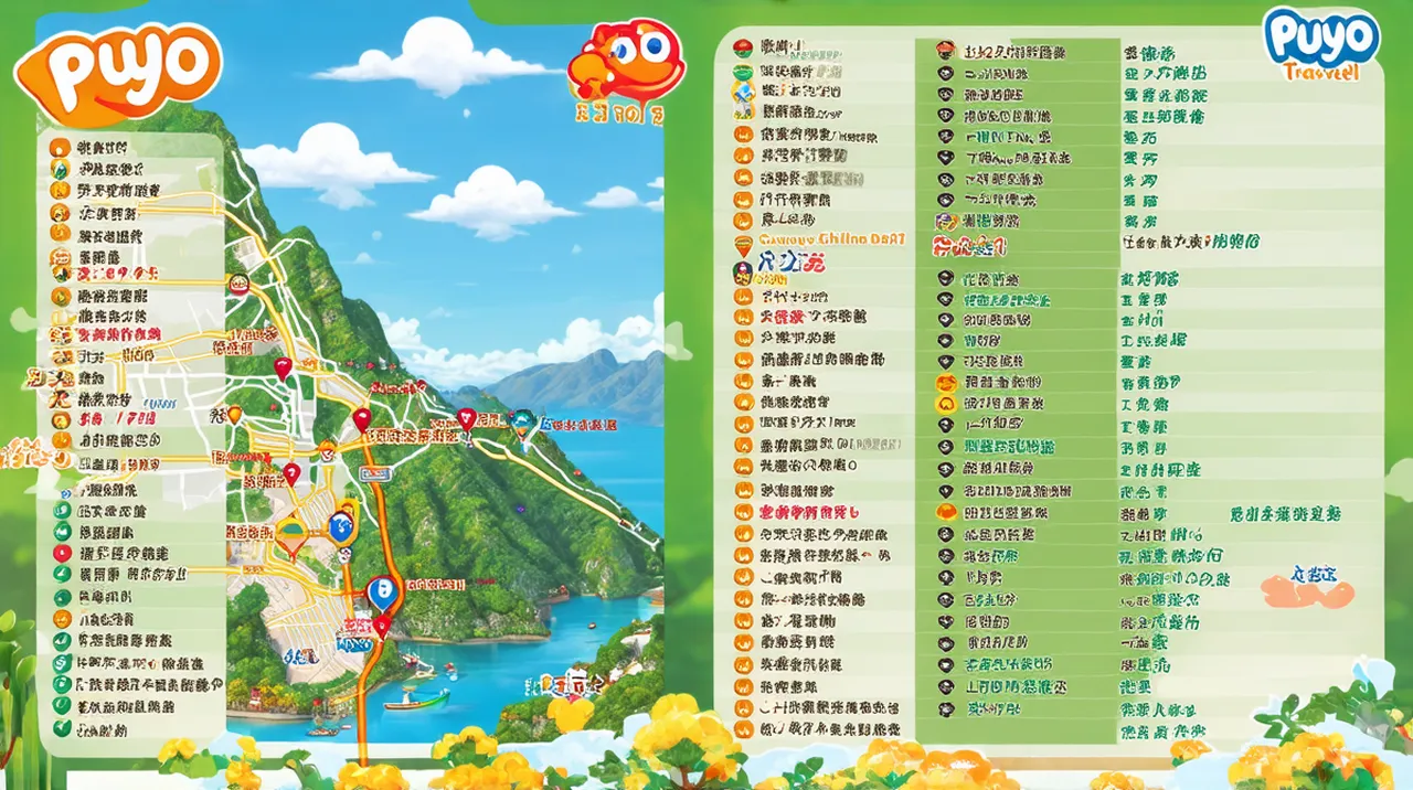 Puyo Travel Itinerary